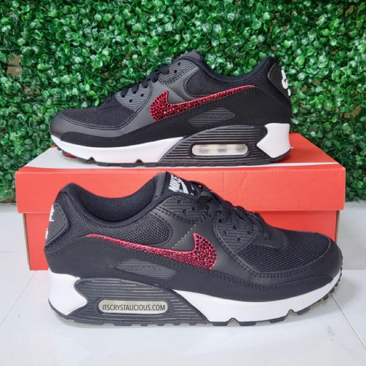 Nike Air Max 90 - Black/White/Siam* - It's Crystalicious®
