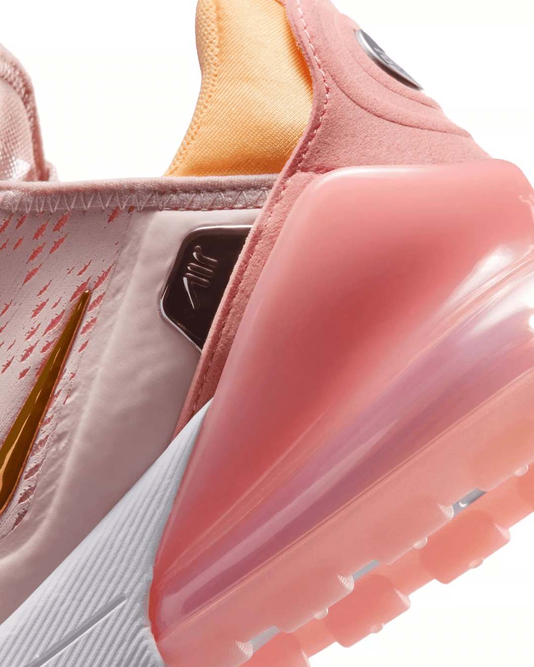 Nike Air Max 270 Premium - Tangerine Custom Crystal - It's Crystalicious®
