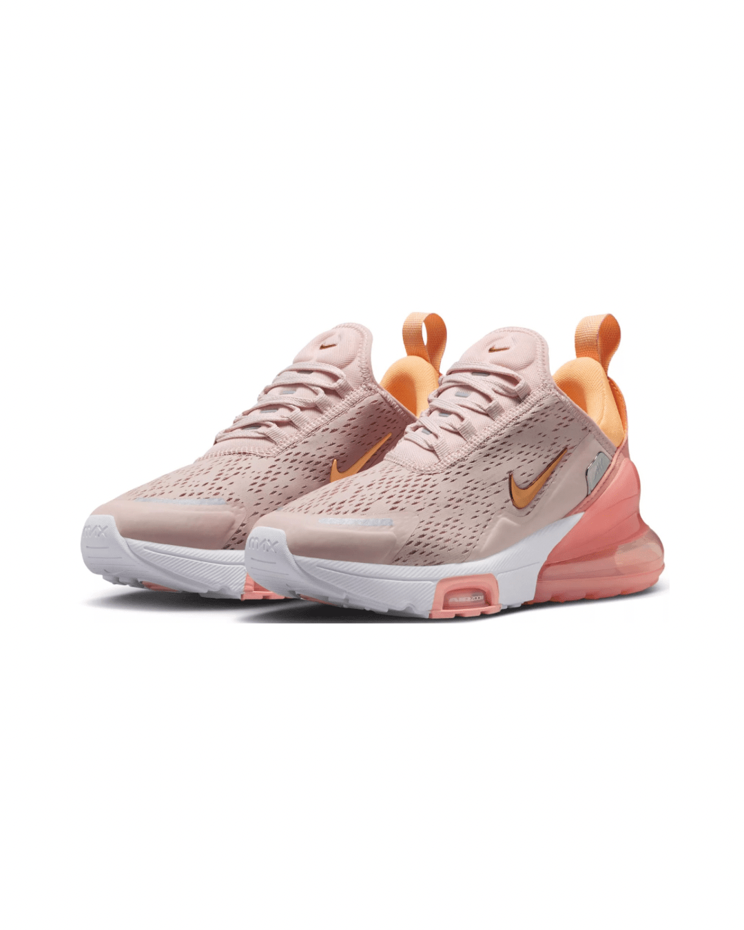 Nike Air Max 270 Premium - Tangerine Custom Crystal - It's Crystalicious®