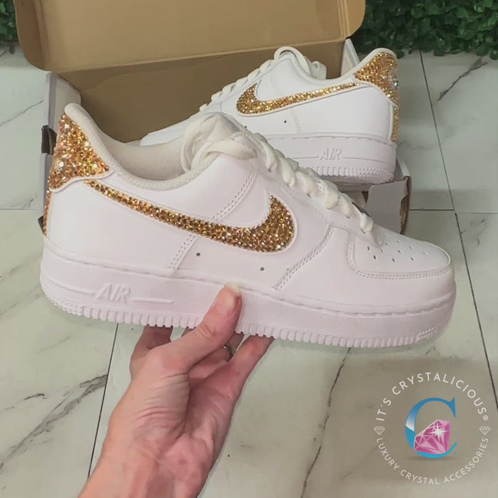 nike air force glitter tick