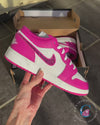 RTS Jordan 1 - White/Fire Pink/Fuchsia - Size US 6.5/5Y*
