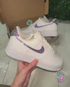 Nike Air Force 1 - Ticks/Heel Cap - Vitrail Lt/Crystal *