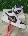 RTS - Jordan 1 - Football Grey/Midnight Navy/Golden Honey - Size US 7*