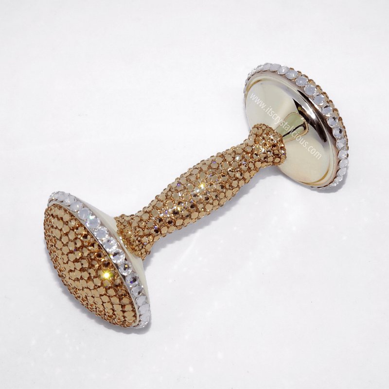 Crystalicious® Stainless Steel Baby Rattle * - It's Crystalicious®