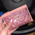 Crystal Pink Chanel Card Holder * - It's Crystalicious®