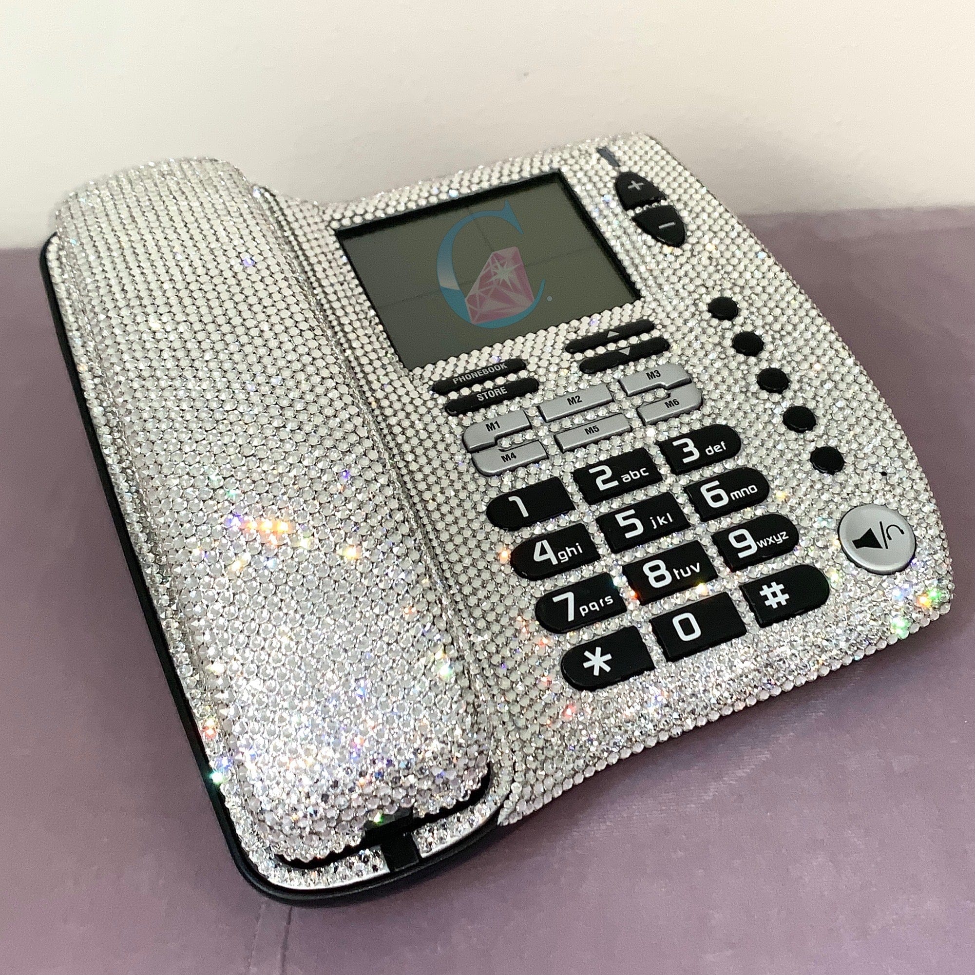 Desk Phone - Crystal Clear * - It's Crystalicious®