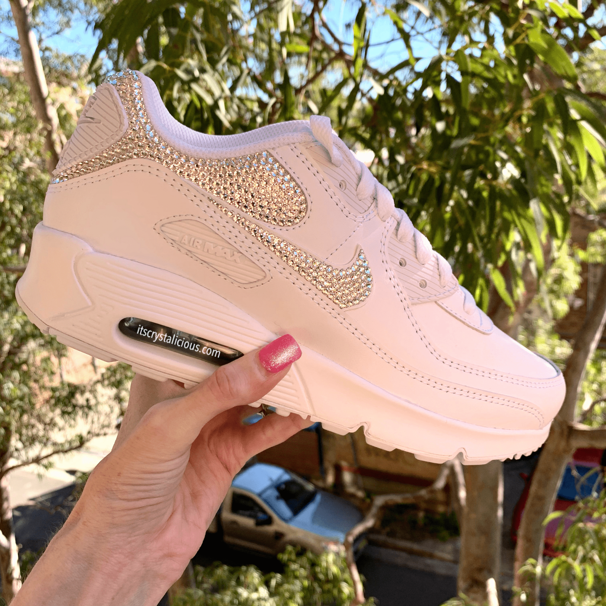 Nike Air Max 90’s - Crystal/Crystal * - It's Crystalicious®