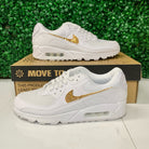 Nike Air Max 90 - White/Golden Honey* - It's Crystalicious®