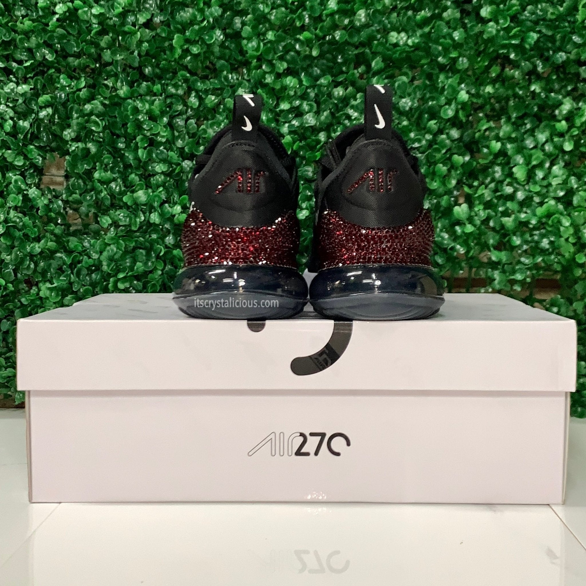 Nike Air Max 270 Black/White/Siam * - It's Crystalicious®