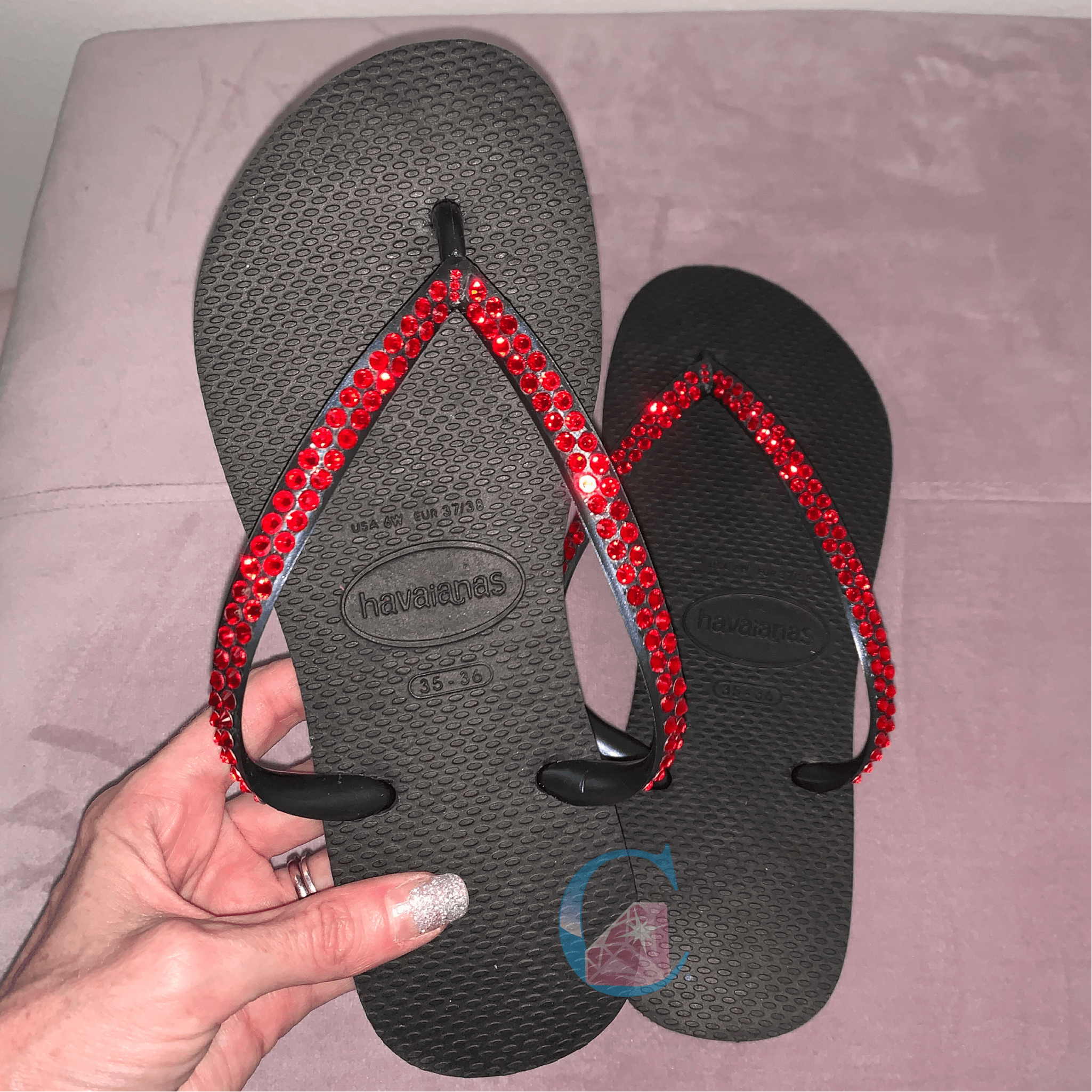 Havaianas metal mesh sale