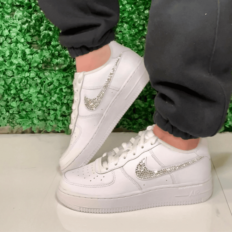 Nike 2025 crystal shoes