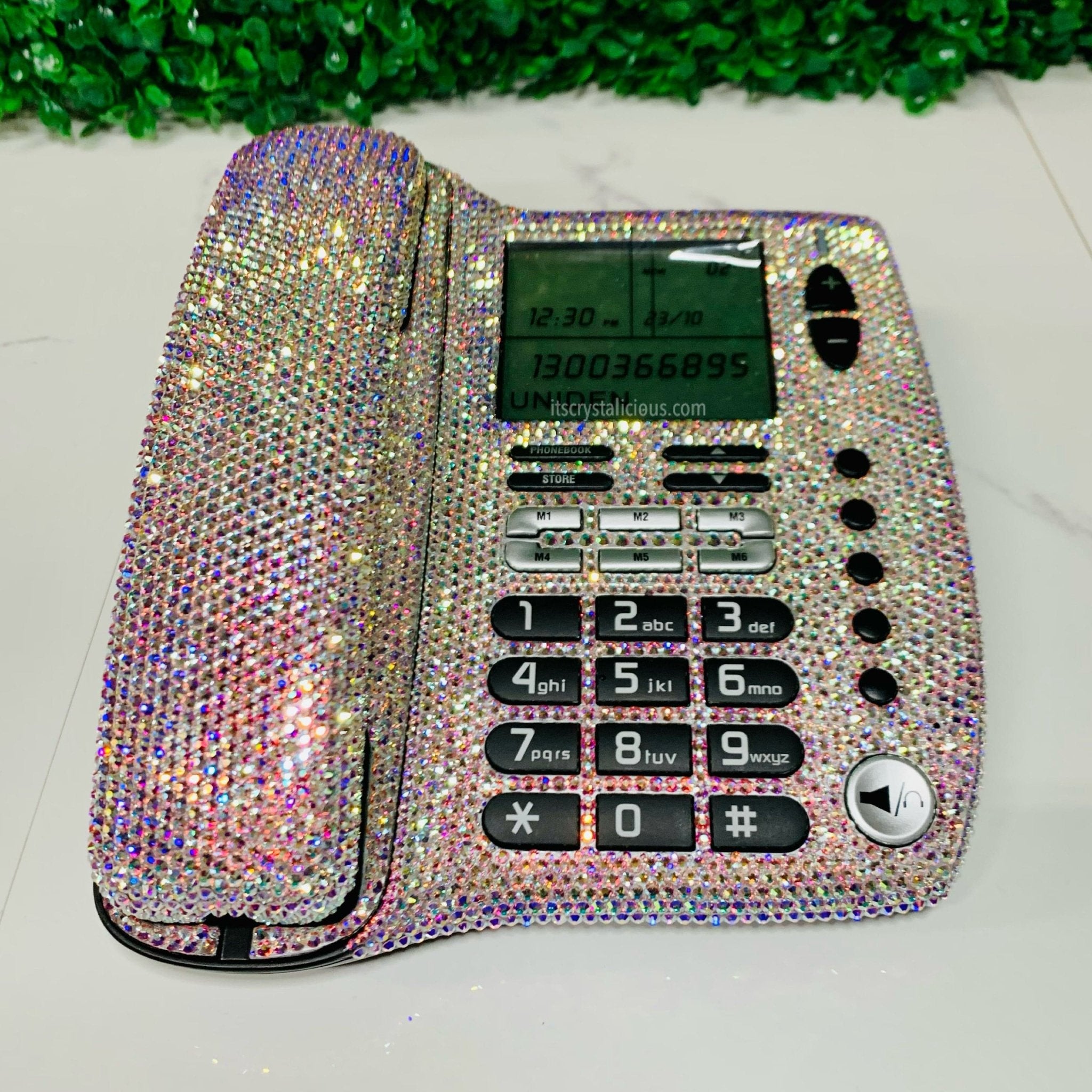 Crystalicious® Desk Phone - Crystal AB * - It's Crystalicious®