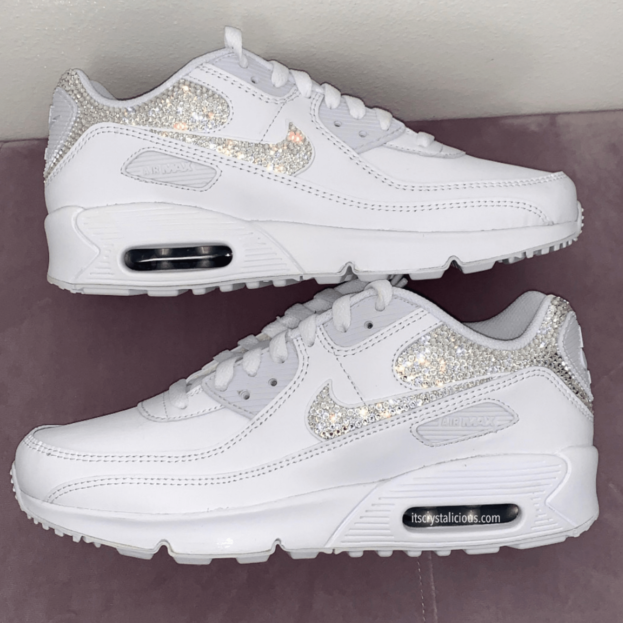 Nike Air Max 90’s - Crystal/Crystal * - It's Crystalicious®