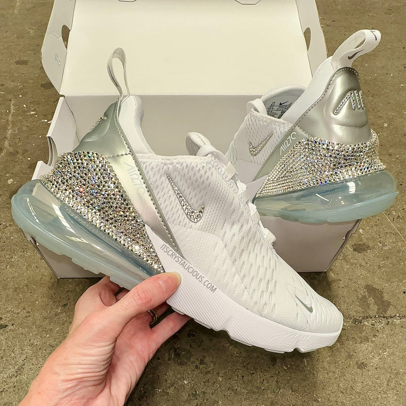 Nike Air Max 270 White/Platinum/Crystal*