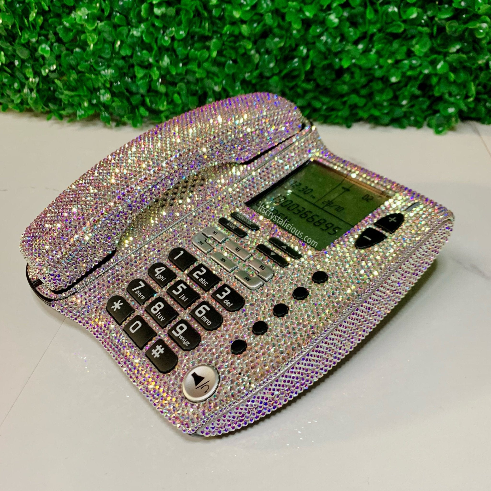 Crystalicious® Desk Phone - Crystal AB * - It's Crystalicious®