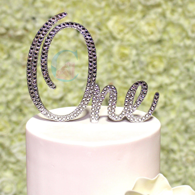 Written Number Cake Topper - Sweet Script * - It's Crystalicious®