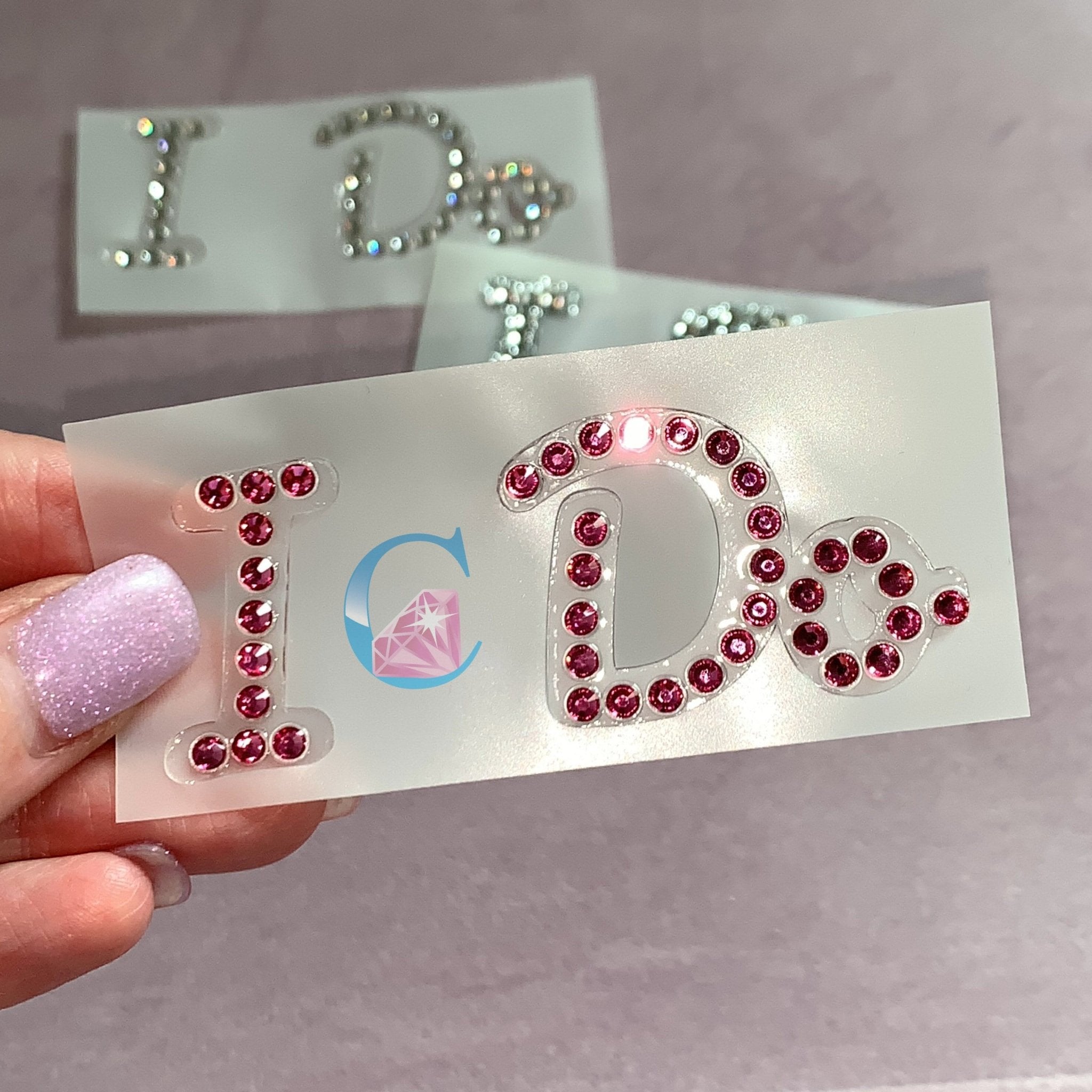 I Do Bridal Shoe Stickers - Basic * - It's Crystalicious®