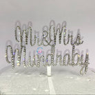 Mr & Mrs Wedding Cake Topper - Crystal * - It's Crystalicious®