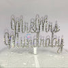 Mr & Mrs Wedding Cake Topper - Crystal * - It's Crystalicious®