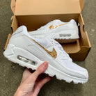 Nike Air Max 90 - White/Golden Honey* - It's Crystalicious®