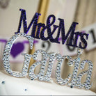 Mr & Mrs Wedding Cake Topper - G/F * - It's Crystalicious®