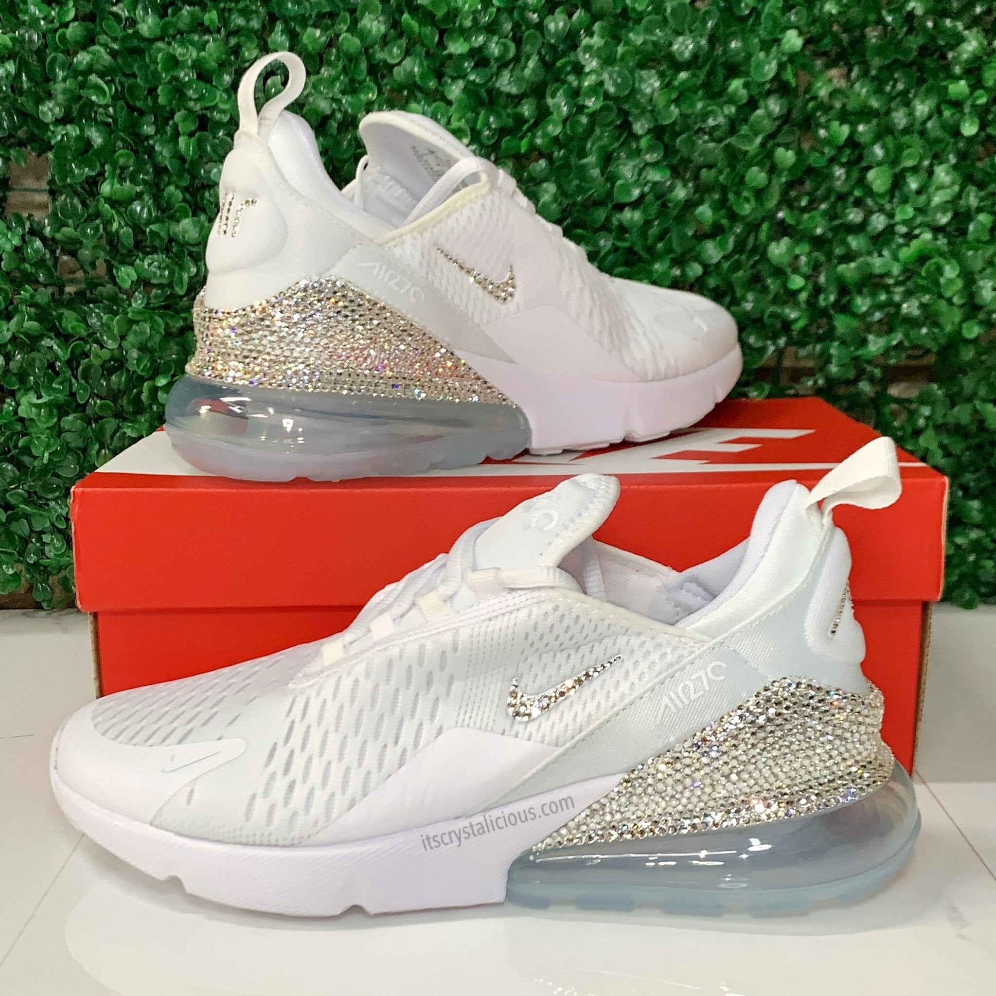 Nike Air Max 270 White/Crystal* - It's Crystalicious®