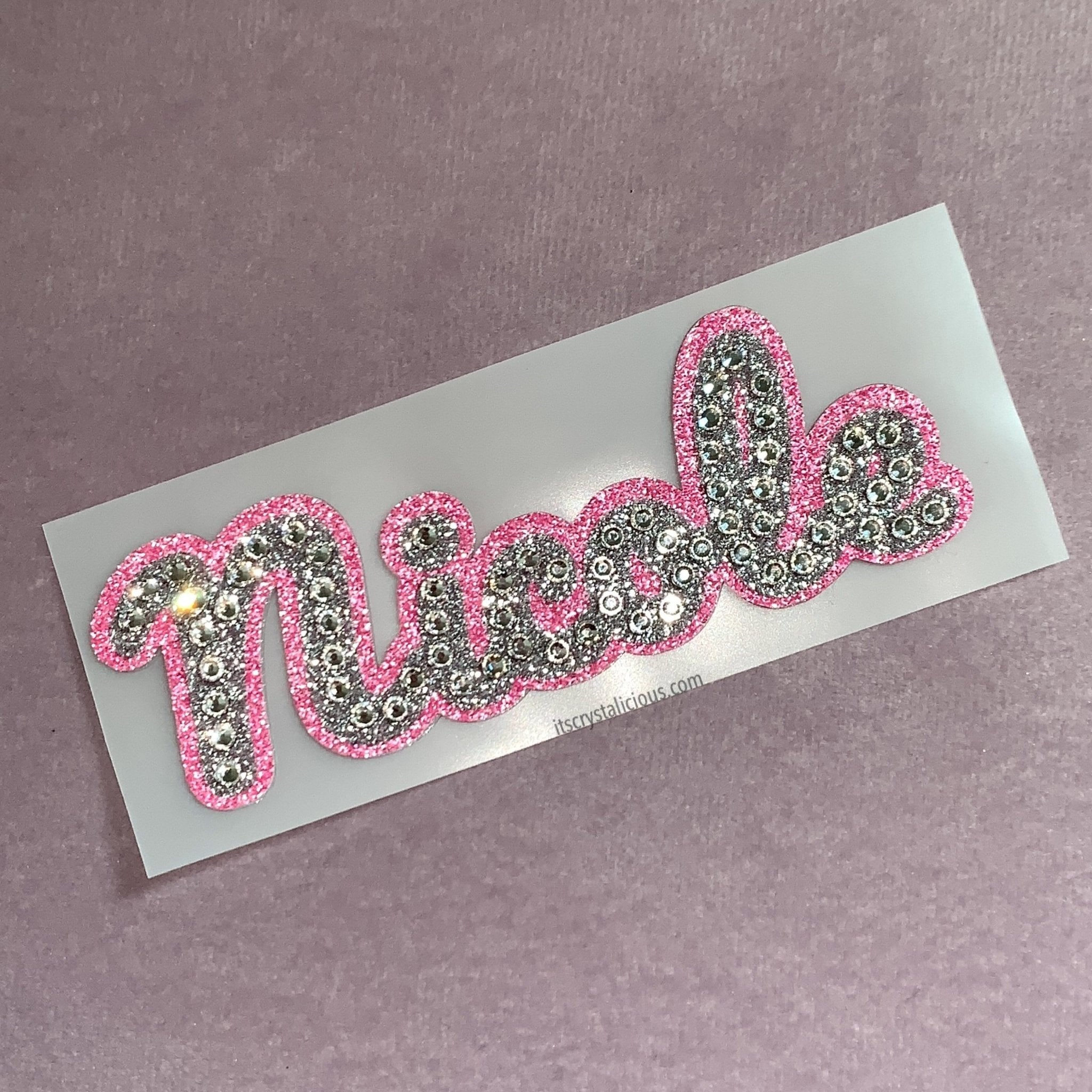 Name Decal Stickers * - It's Crystalicious®