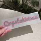Name Decal Stickers * - It's Crystalicious®